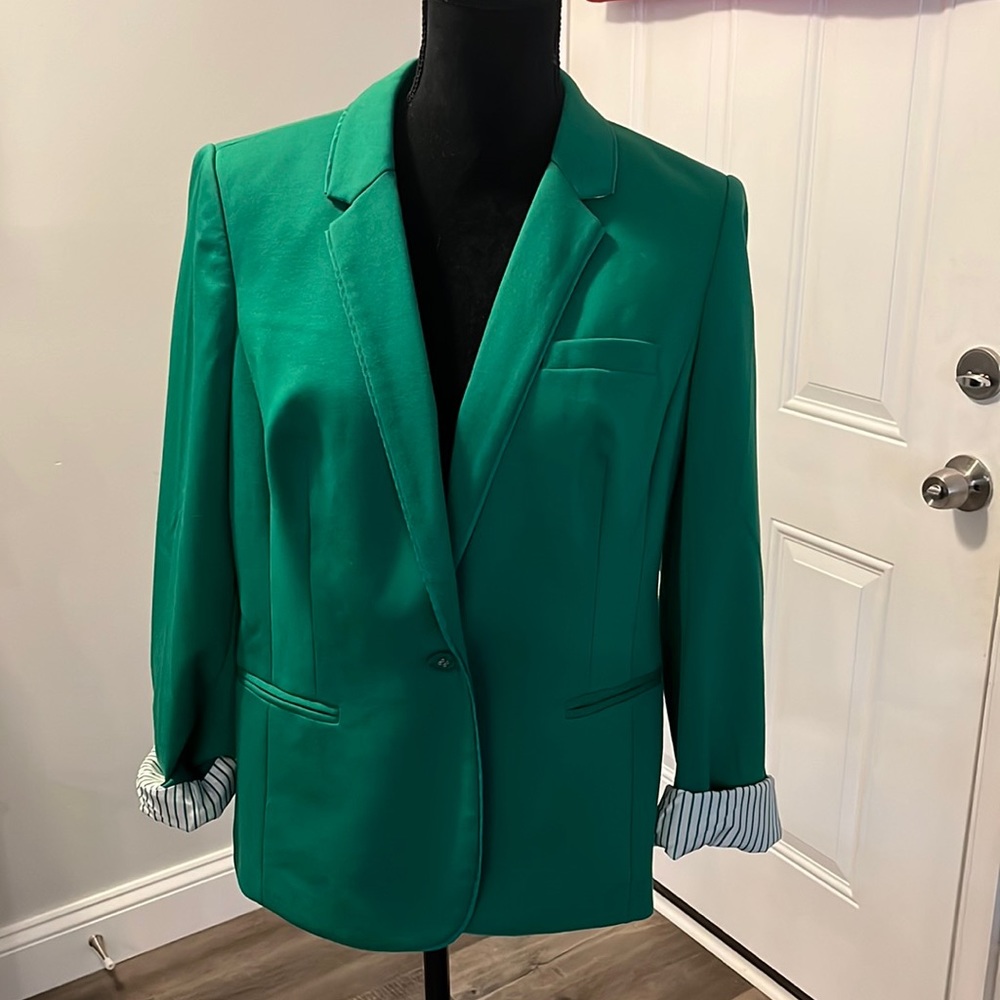 The Limited Green Blazer